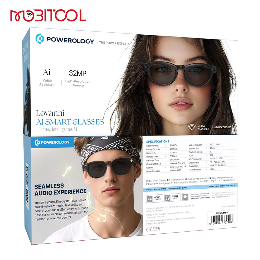 Powerology Lovanni Ai Smart Glasses