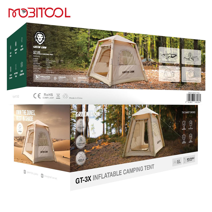 Green Lion GT-3X Camping Tent