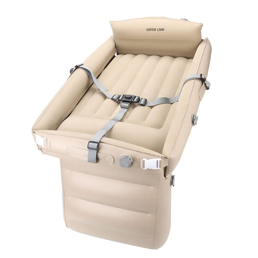 Green Lion Inflatable Toddler Travel Bed