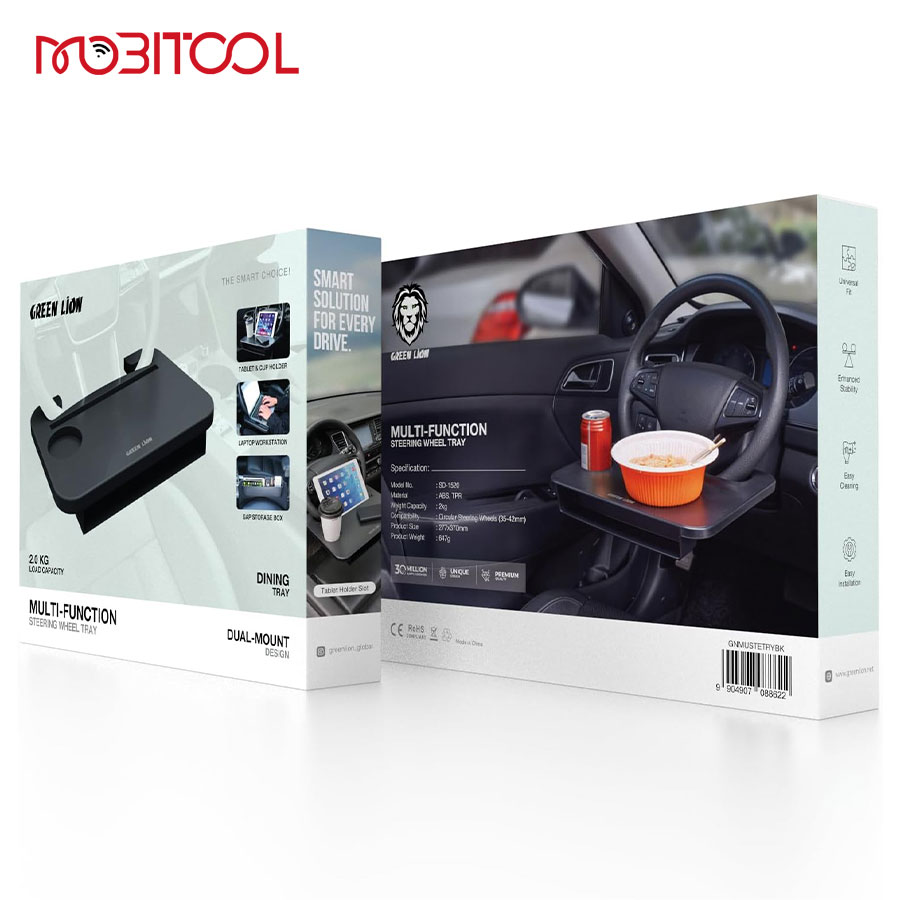 Green Lion Multi-Function Steering Wheel Tray Green Lion Multi-Function Steering Wheel Tray