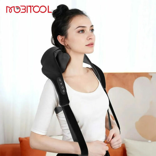Green Lion Neck & Shoulder Rechargeable 4D kneading Massage
