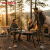 Green Lion Portable BBQ Camping Table