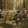 Porodo Cooking Set Dual Stove Camping Table Porodo Cooking Set Dual Stove Camping Table