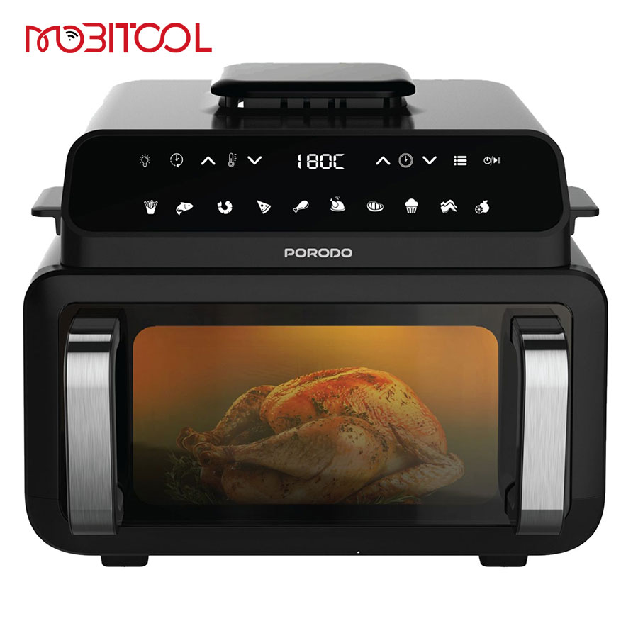 Porodo Flexi Cook Pro Indoor Grill, Pizza Oven, Air Fryer Porodo Flexi Cook Pro Indoor Grill, Pizza Oven, Air Fryer