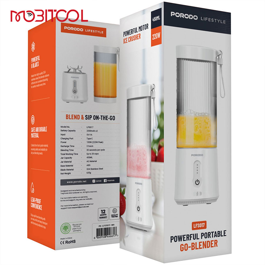 Porodo Lifestyle Powerful Portable Go