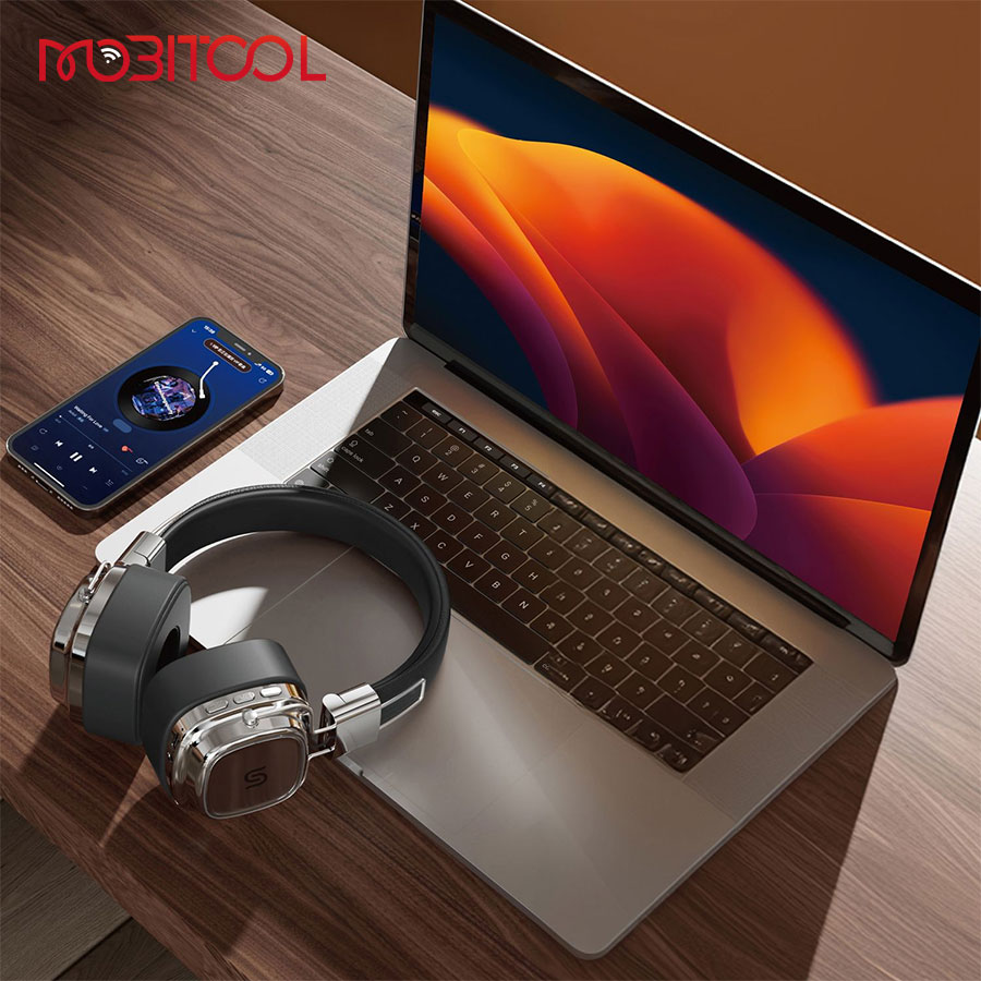 Porodo Soundtec Vintage Wireless ENC Headphone