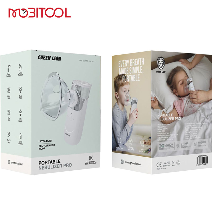 Green Lion Portable Nebulizer Pro