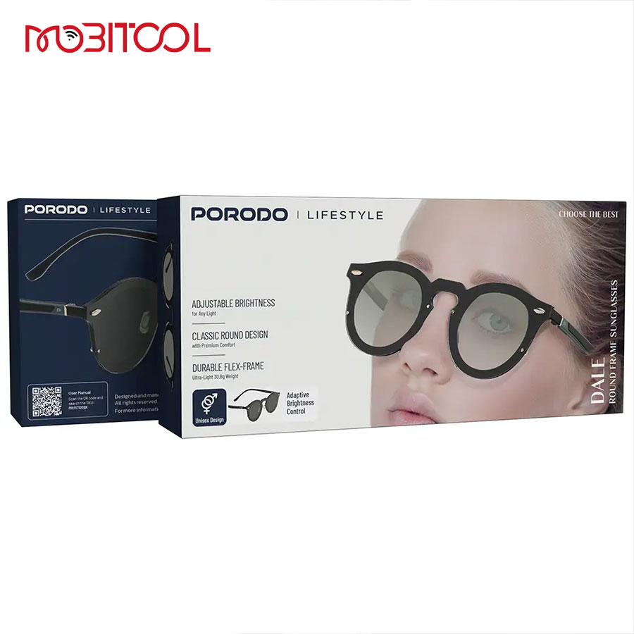 Porodo Dale Round Frame Sunglasses