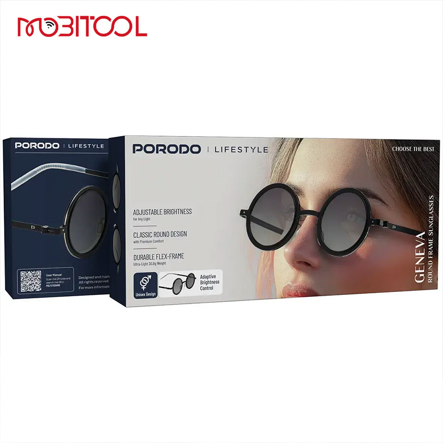 Porodo Geneva Round Frame Sunglasses