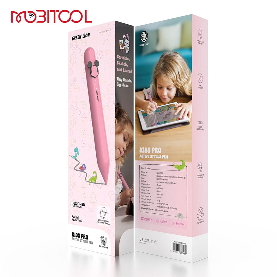 قلم آیپد KIDS PRO گرین لاین قلم آیپد KIDS PRO گرین لاین