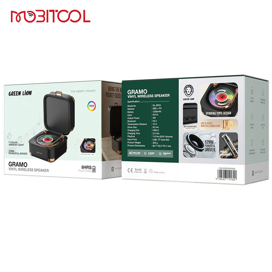 Gramo Vinyl Wireless Speaker
