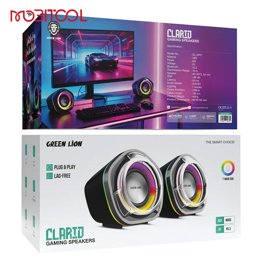 Green Lion Clario Gaming Speakers
