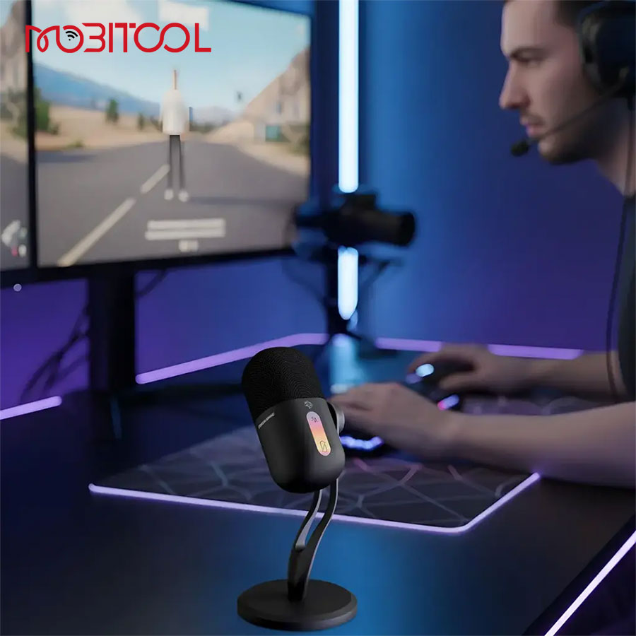 Prodo Gaming Elyx RGB Condenser Microphone