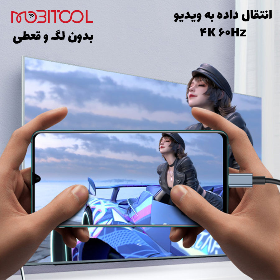 خرید کابل Type-C to HDMI