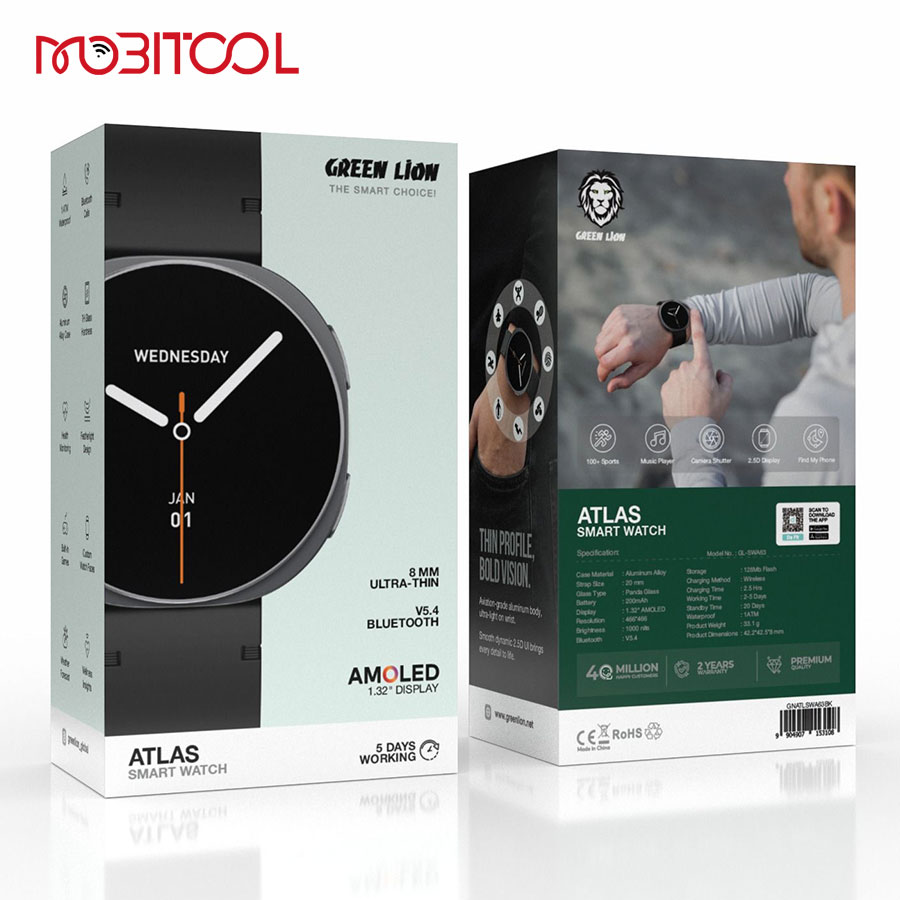 Green Lion Atlas Smart Watch Green Lion Atlas Smart Watch