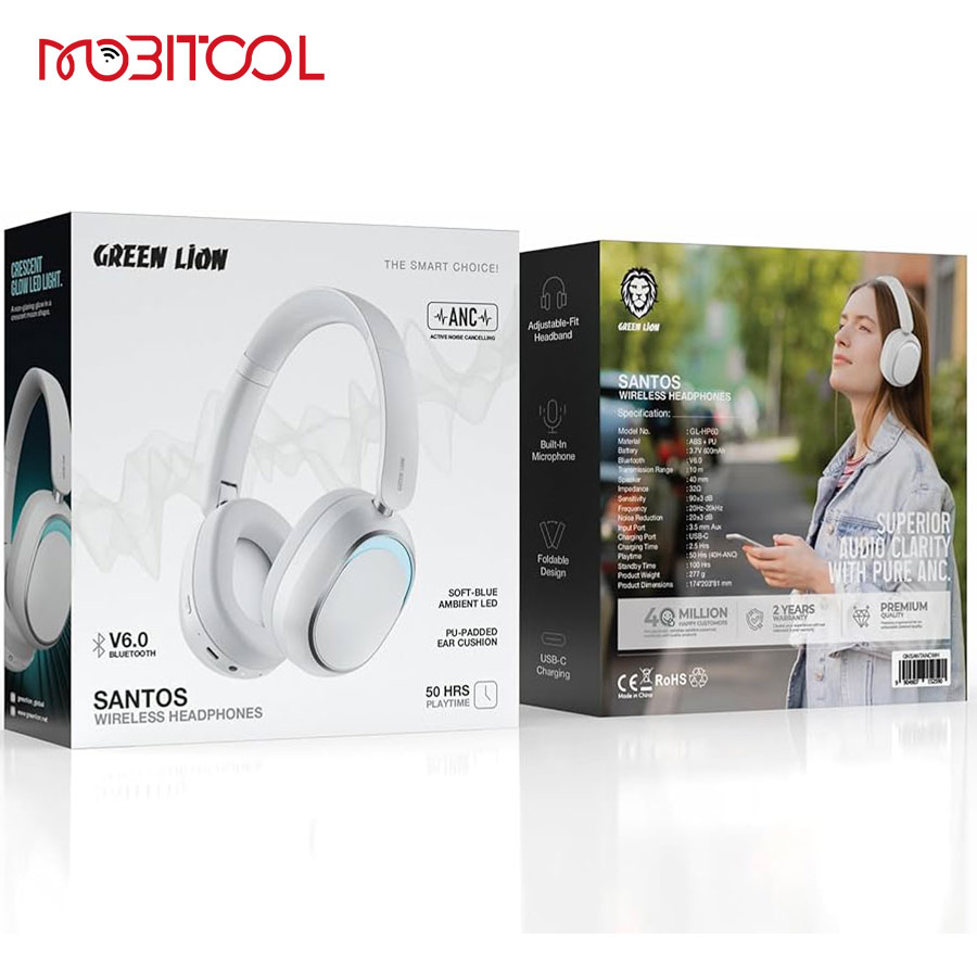 Green Lion Santos Wireless Headphone with ANC