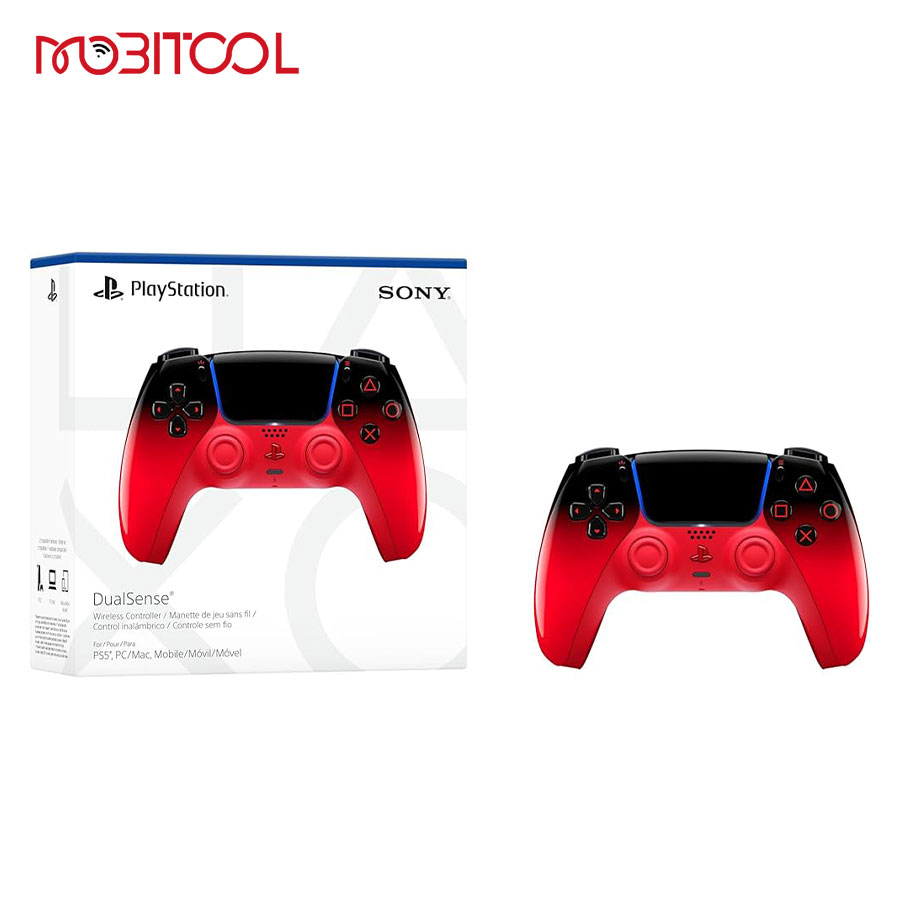PS5 DualSense Controller Techno Red PS5 DualSense Controller Techno Red