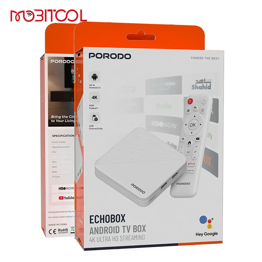 Porodo Echobox Android TV Box