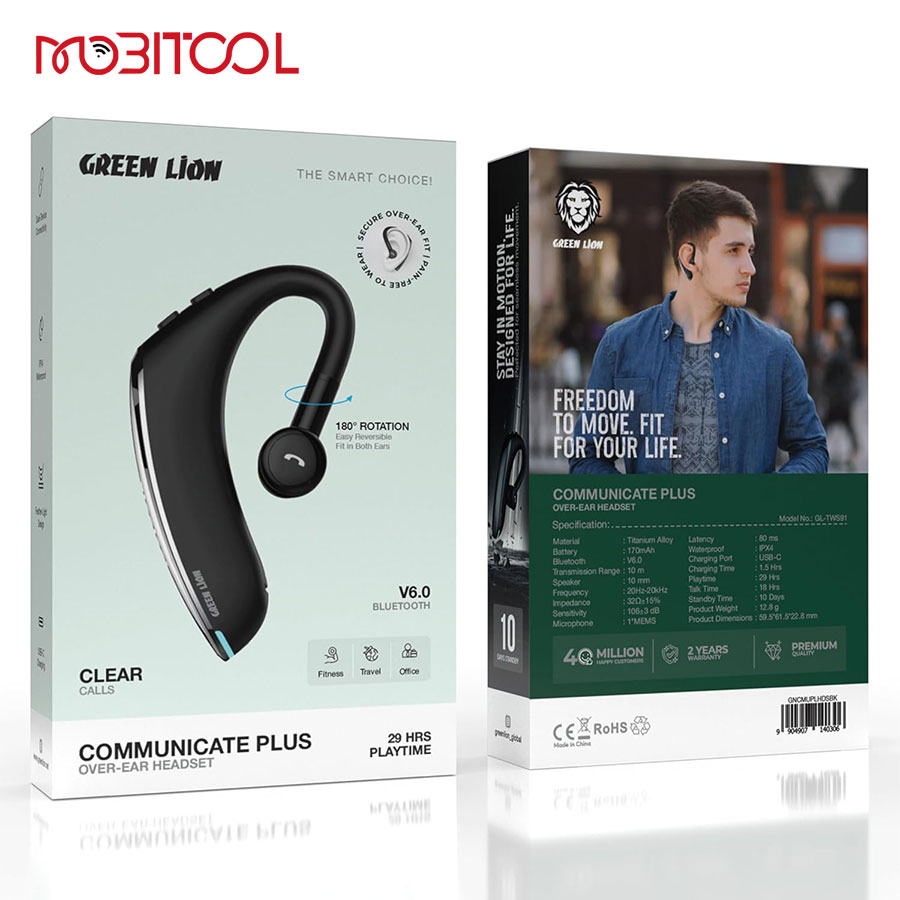 Green Lion Communicate Plus Over-Ear Headset