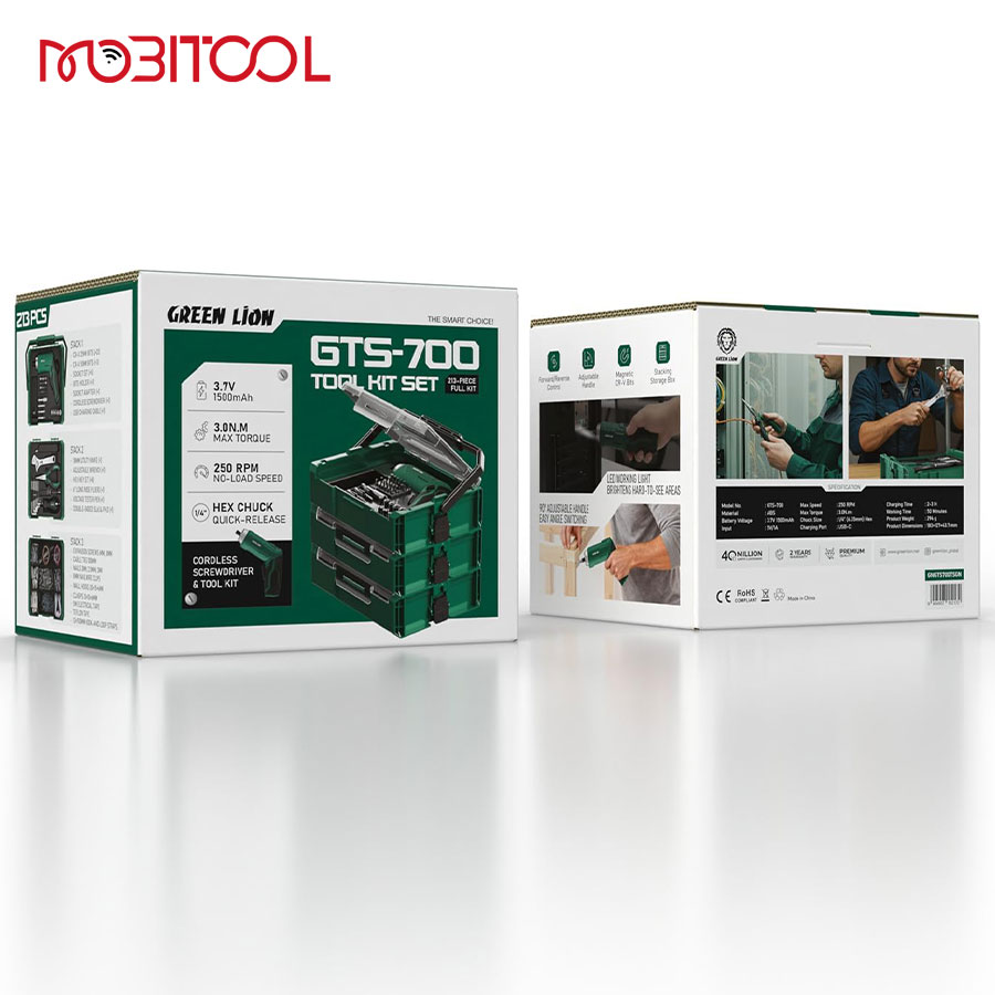 Green Lion GTS-700 Tool Kit Set Green Lion GTS-700 Tool Kit Set