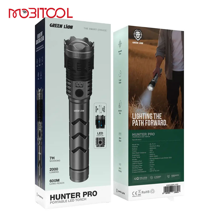 Green Lion Hunter Pro Portable Torch