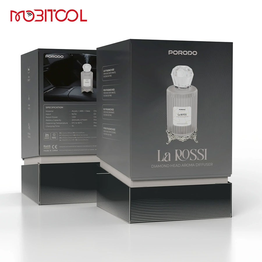 Porodo La Rossi Diamond Head Aroma Diffuser