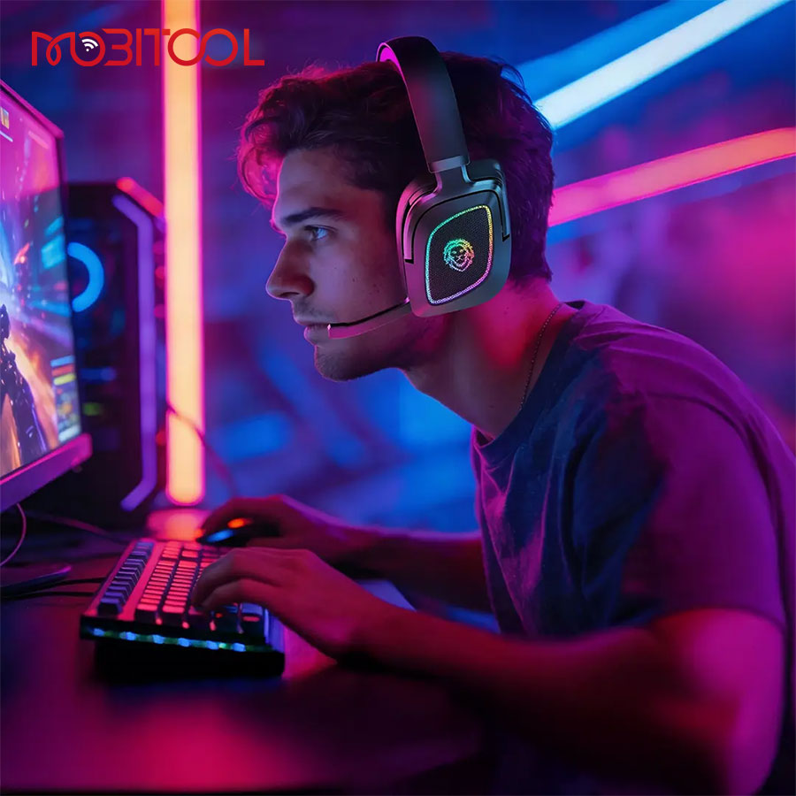 هدست گیمینگ وایرلس گرین لاین هدست گیمینگ وایرلس گرین لاین