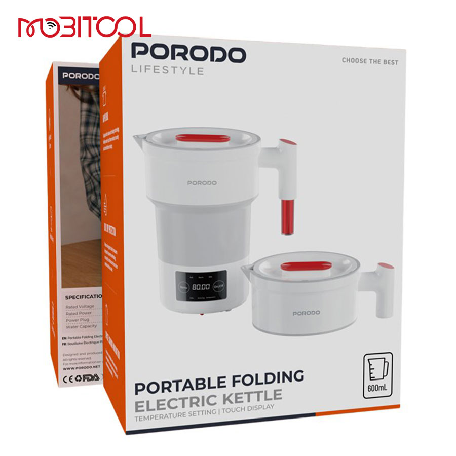 Porodo Portable Folding Electric Kettle