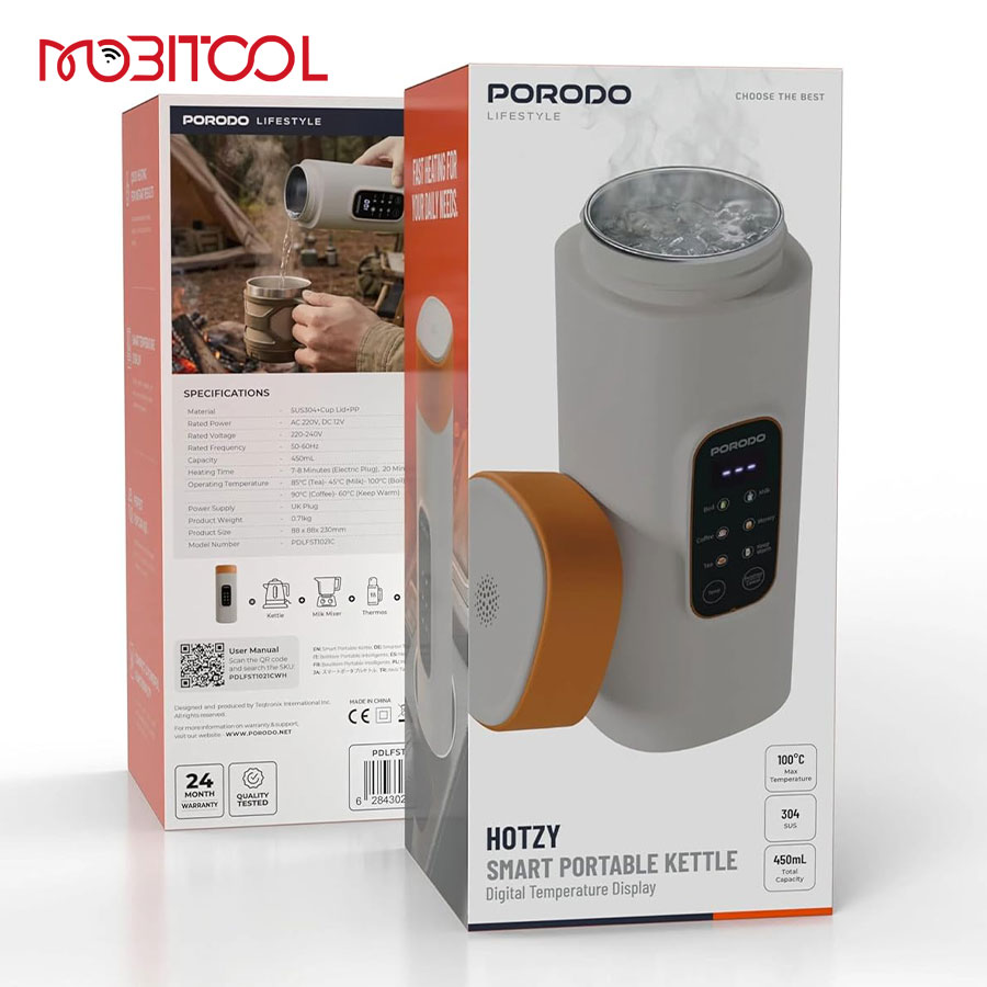 Porodo Smart Portable Kettle